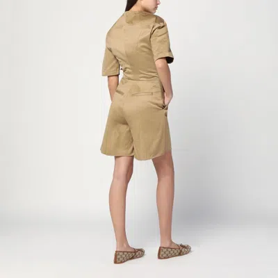The Latest Short-sleeved Tailored Playsuit