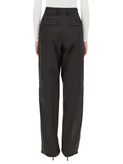 The Latest Wide Black Axel Trousers In Black