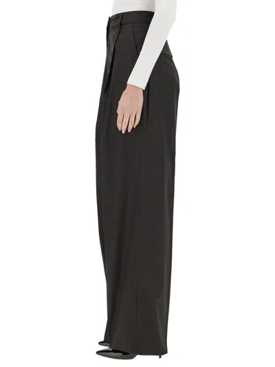 The Latest Wide Black Axel Trousers In Black