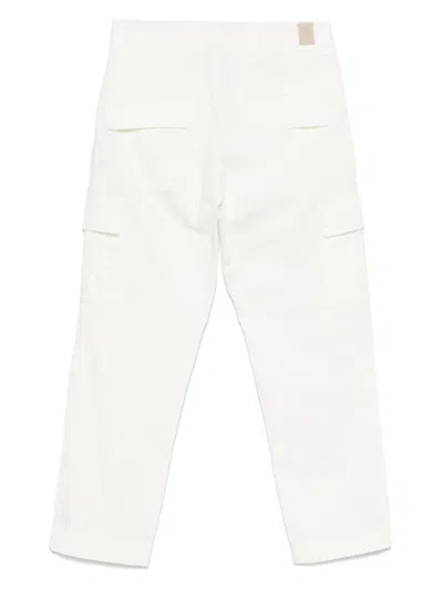 Eleventy Cargo Pants In White