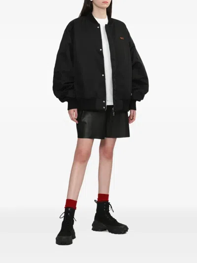 Bapy By *a Bathing Ape® Logo-patch Bomber Jacket In Black