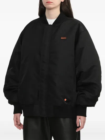 Bapy By *a Bathing Ape® Logo-patch Bomber Jacket In Black