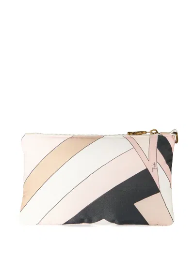 Pucci Yummy Clutch Bag In Neutrals