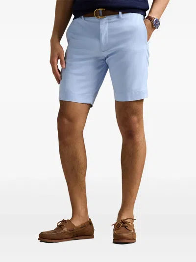 Polo Ralph Lauren Slim-fit Chino Shorts In Blue