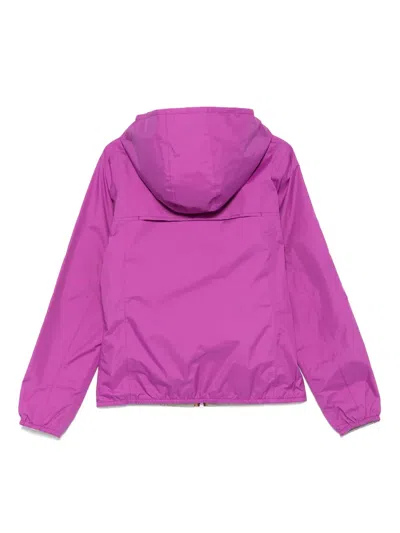K-way Le Vrai Jacket In Purple