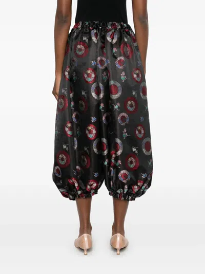Comme Des Garçons Pants In Black Polyester In Black