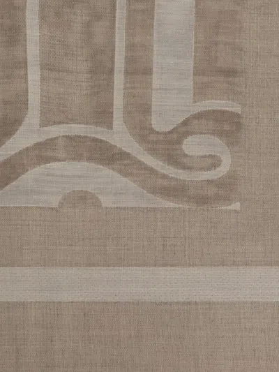 Max Mara Foualrd Mia In Beige Wool Blend In Neutrals