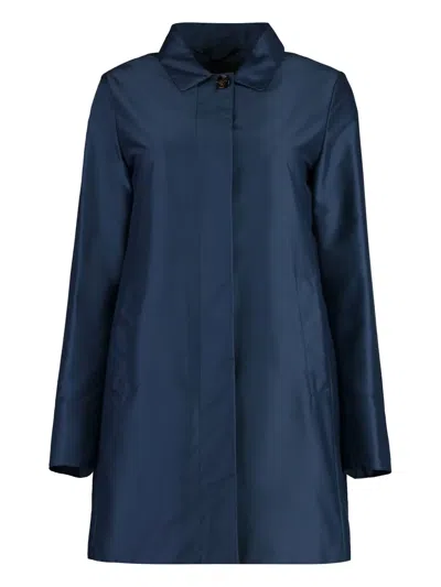Moorer Silene Coat In Blue