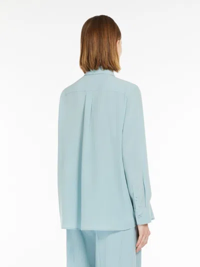 Weekend Max Mara Almina Silk Shirt Back Pleat