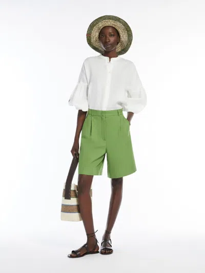 Weekend Max Mara Ecuba Short Trouser Green