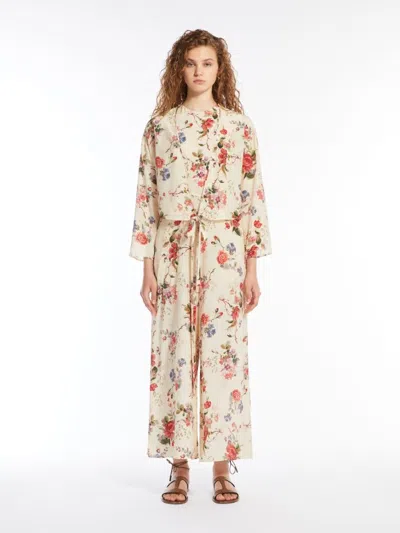 Weekend Max Mara Printed Crepe Ragusa Jumpsuit