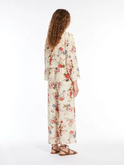 Weekend Max Mara Printed Crepe Ragusa Jumpsuit