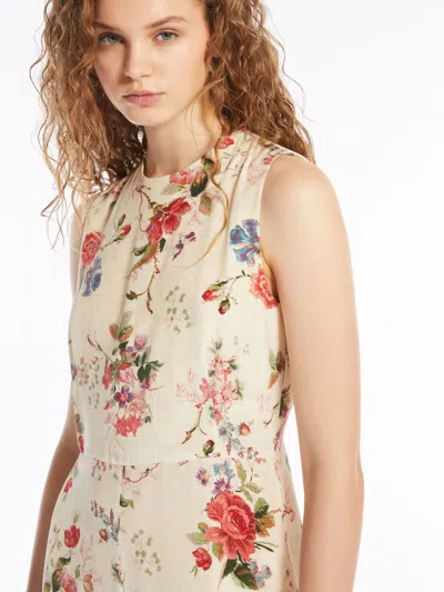 Weekend Max Mara Printed Crepe Ragusa Jumpsuit
