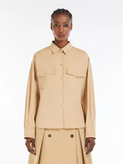 Weekend Max Mara Women's Skipper Shirt Beige | Size 46 | 2515111021600012