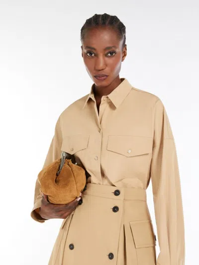 Weekend Max Mara Women's Skipper Shirt Beige | Size 46 | 2515111021600012