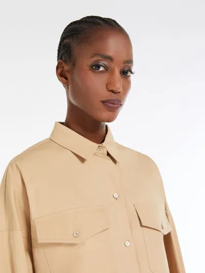 Weekend Max Mara Women's Skipper Shirt Beige | Size 46 | 2515111021600012
