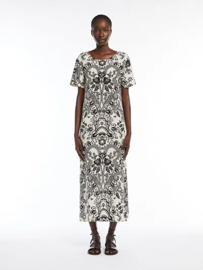 Weekend Max Mara Vela Allover Patterned Midi Dress