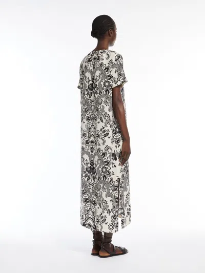 Weekend Max Mara Vela Allover Patterned Midi Dress