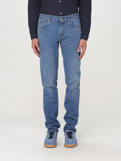 牛仔裤 RE-HASH 男士 颜色 蓝色