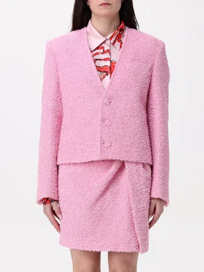 Msgm Jacket  Woman Color Pink In Pink
