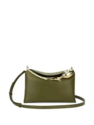 Erdem Medium Bloom Bag In Green
