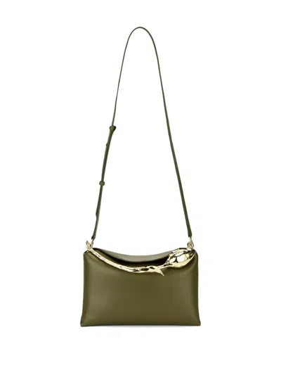 Erdem Medium Bloom Bag In Green