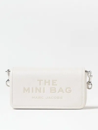Marc Jacobs The Leather Mini Bag In White