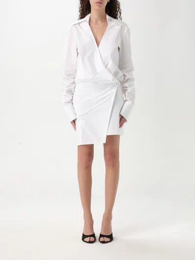 Attico Mini Dress In White