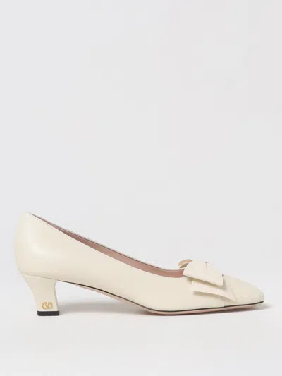 Valentino Garavani Bowow Pumps In Yellow