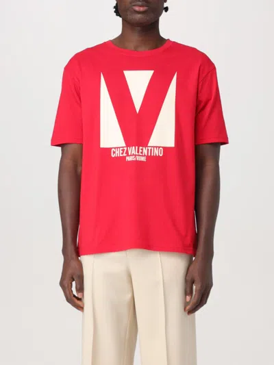Valentino T-shirt Logo In Red