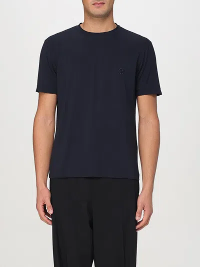 Giorgio Armani T-shirt  In Blue