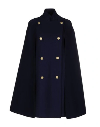 Pierre Balmain Coat In Dark Blue