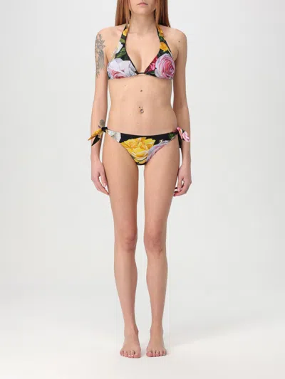 Dolce & Gabbana Women's Printed Bikini Set In Black
