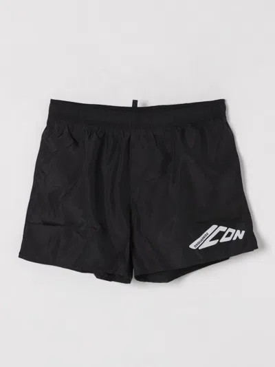 Dsquared2 Swimsuit  Kids Color Black In Black