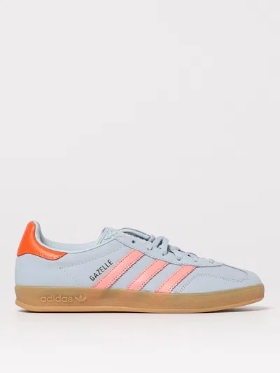 Adidas Originals Gazelle Indoor Sneakers In Gnawed Blue