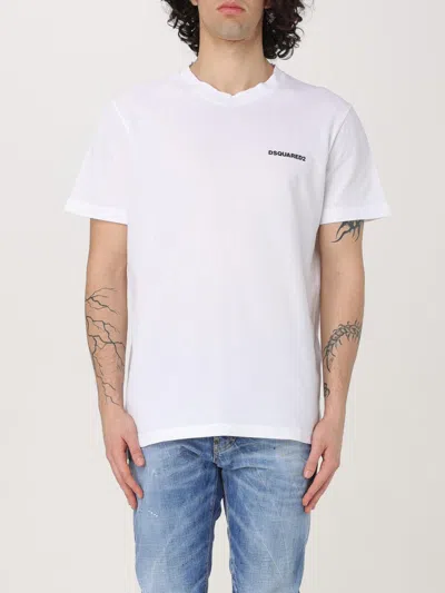 Dsquared2 Dsquared Men Cool Fit Tee In White