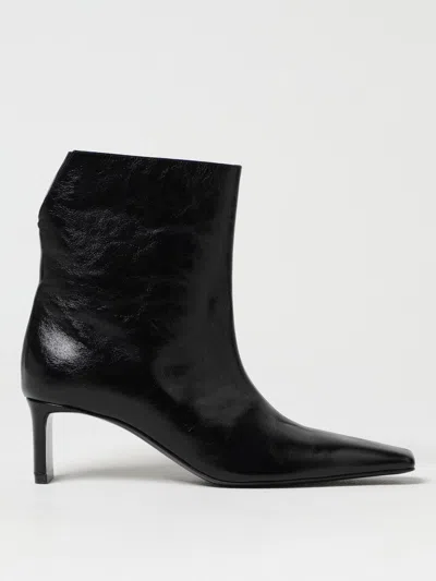 Khaite Ona Ankle Boots 55 In Black