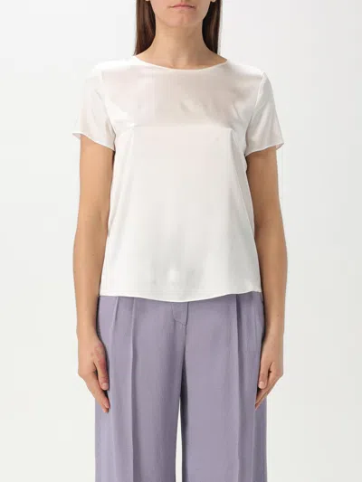 Emporio Armani Short Sleeve Shirt In White