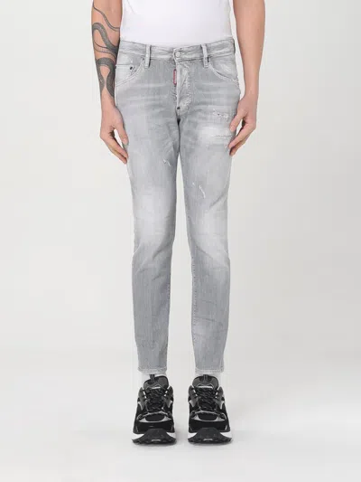 Dsquared2 Stonewashed Cool Guy Jeans In Grey