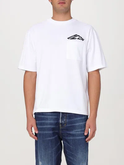 Dsquared2 Loose Fit T-shirt In White