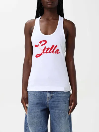 Stella Mccartney Tops With Logo In White