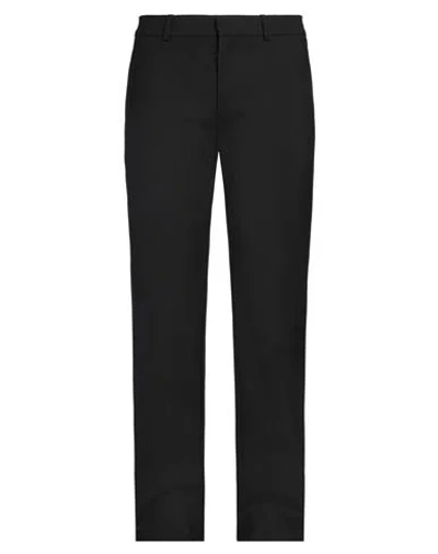 Off-white Man Pants Black Size 32 Viscose, Polyamide, Virgin Wool, Elastane In Black