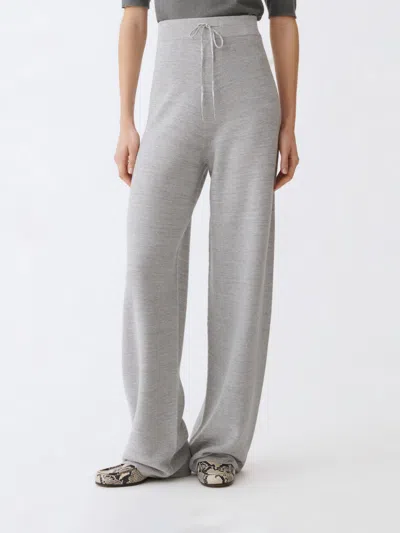 Fabiana Filippi Women's Wide Trousers In Grey