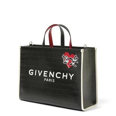Givenchy Women's Disney Ortensia & Oswald Medium G Tote Shopping Bag In Black