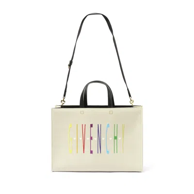 Givenchy Women's Disney Oswald Medium G Tote Shopping Bag In Beige/black