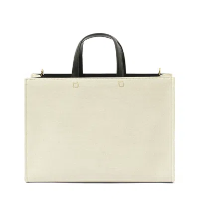 Givenchy Women's Disney Oswald Medium G Tote Shopping Bag In Beige/black