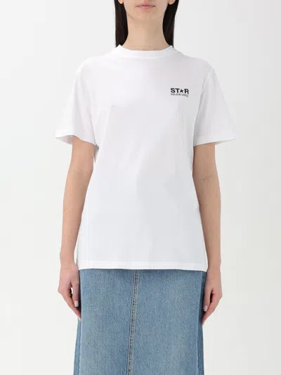 Golden Goose Logo T-shirt In White