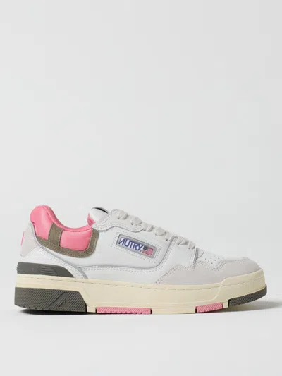 Autry Clc Leather Sneakers In White