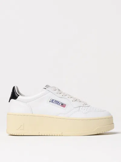 Autry Sneakers Medalist Platform In White