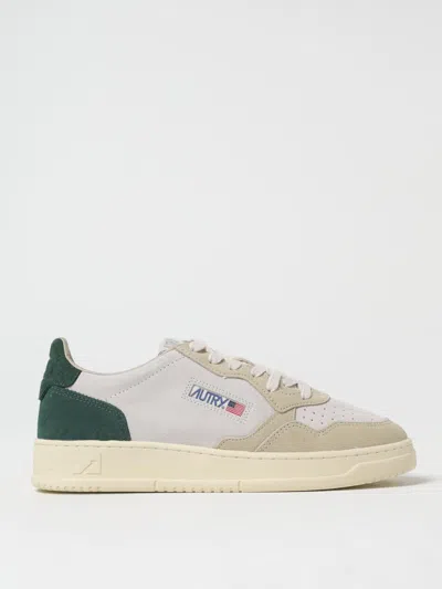 Autry Medalist Leather Low-top Sneakers In Green